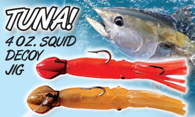 The New Tuna Squid Lure: 4 oz. Barefoot Squid Decoy Jig for Drifting AND Trolling